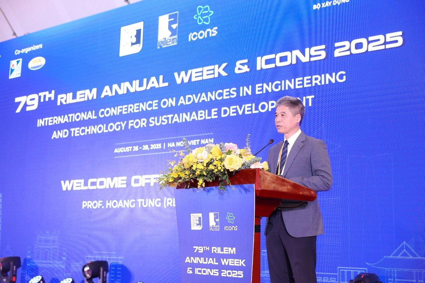 Tuần lễ thường niên RILEM lần thứ 79 & Hội nghị Quốc tế ICONS 2025